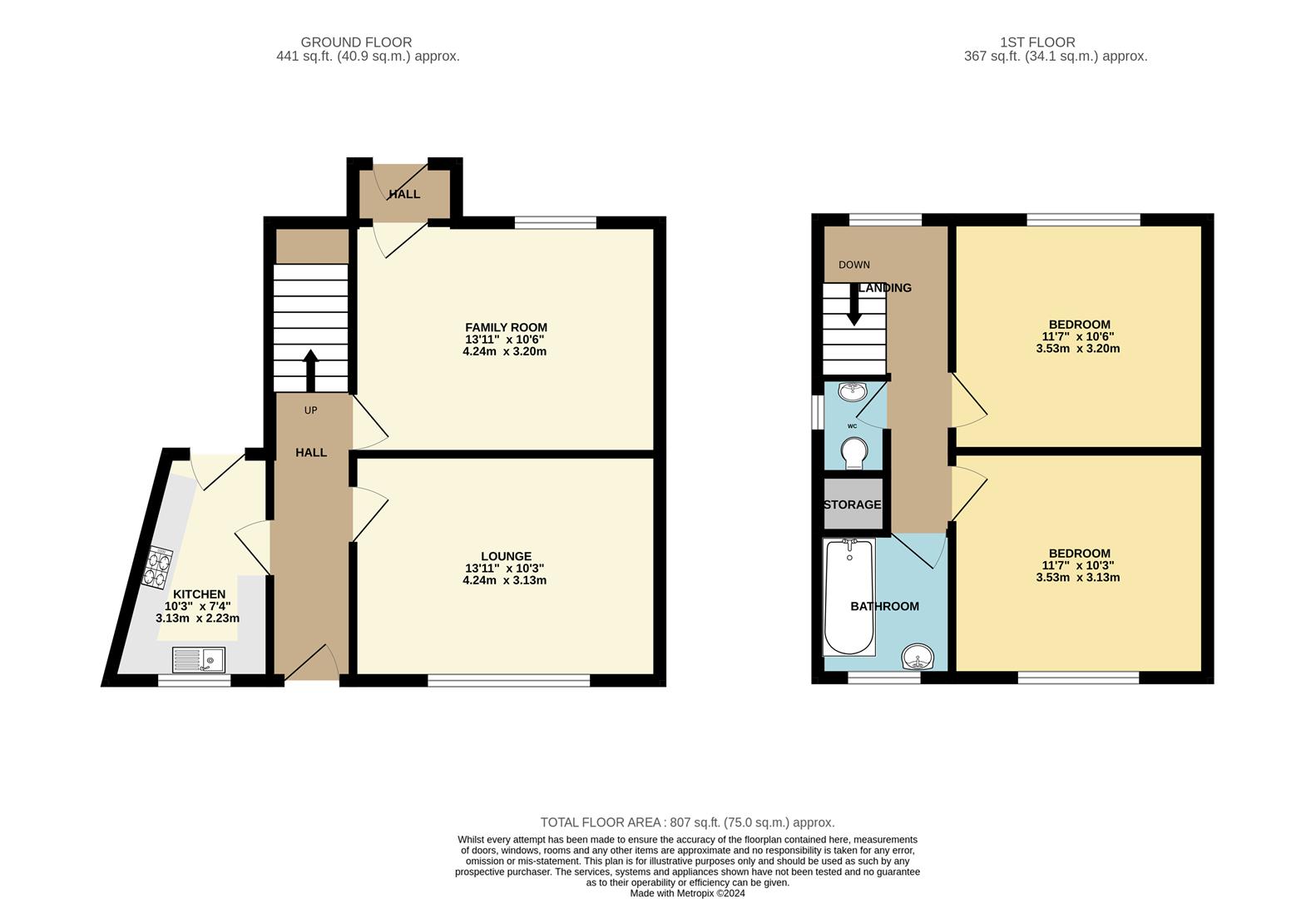 Property floor plan